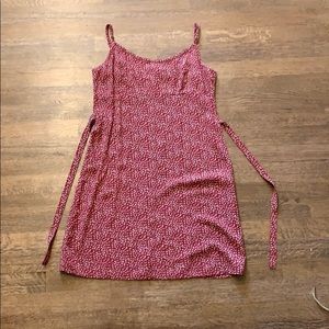 Red Brandy Melville Dress with flowers